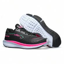 Men's Modern Unisex Stylish Athletic Shoes, Lightweight, Comfortable, Durable, Ideal For Gym, Walking, And Everyday Use, Sizes 34 To 43 - 玫紅色 - 查看 3