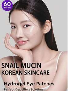 OUHOE Snail Mucin Korean Skincare Kit (4 Products) - 1 Cleanser, 1 Essence, 1 Eye Patch & 1 Cream - Glass Skin Discovery Kit - Travel Essentials - Self Care - Korean Beauty - Trang phục trang trọng - Xem 7