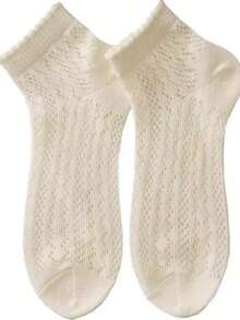 3双透气波浪边袜 - 透气吸湿排汗，高弹力，舒适必备，运动爱好者必备，适合日常穿着，趣味礼物，生日礼物，男女皆宜 - 彩色 - 查看 11