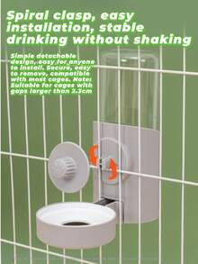 Hanging Automatic Pet Feeder, Cat Water Dispenser, Automatic Food Dispenser For Small Dogs, Rabbits