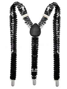 3pcs Music King Costume Set, Includes Hat, Sequin Gloves, Sunglasses, Adult Costume For Party, Halloween, Skeleton Dance King Outfit