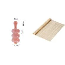 1 st risbollsskakare, gör-det-själv-risbollsskakare, lunchform, risbollsform, kreativ risbollsform, sushiformtillverkare, köksredskap, jul- och halloweenfesttillbehör kökstillbehör - Multifärgad - Visa 11