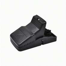 1/2/3pcs High Efficiency Automatic Mouse Trap - Durable Black PVC Mouse Trap, Household Mouse Cage, Mouse Trap