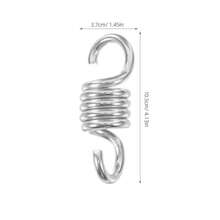 CYPNYARNOW Resorte De Suspensión para Columpios Y Hamacas 2 Piezas Acero Galvanizado Soporta Peso para Sillas Colgantes Y Sacos De Boxeo Instalación FácilFashion - 213624732 - Ver 3