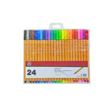 12 To 120 Colors Fine Point Pens 0.4mm - Multicolorido±24 lõi - Xem 9