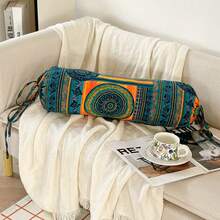 Oblong Sofa Lumbar Pillow, Bohemian Candy-Shaped Sleeping Hugging Pillow, Bed Pillow, Lumbar Pillow, Office Sofa Chair Lumbar Support Cushion, Nap Pillow, Waist Pillow, Pregnancy Bedside Back Cushion, Hot Selling - Multicolor - View 13