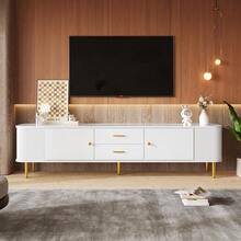 Television Stands & Entertainment Centers - White - View 1
