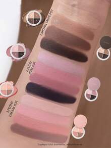 Rom&nd Bút kẻ mắt 4 màu Romand 4-Color Liner Pot 03, Công thức dạng kem đa năng, Kem mịn, chống thấm nước, 4 màu có thể pha trộn, Dùng cho kẻ mắt và phấn mắt, Thỏa sức sáng tạo trang điểm, Lâu trôi, Không phai màu, Không lem, Độ lên màu cao, Dễ tán, Dành cho người mới bắt đầu, Mỹ phẩm Hàn Quốc, Trang điểm Hàn Quốc, Quà tặng, 5.0g/0.176oz - 03 - Xem 6