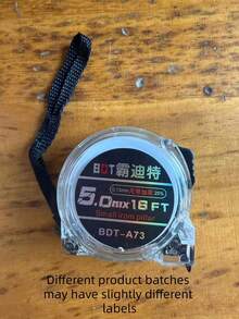 AIRAJ 5m/7.5m Fluorescent Measuring Tape Steel Ruler Portable Waterproof Distance Measuring Tape Thick Precision Measuring Tool - Multicolor - View 4