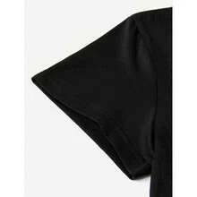 Women T-Shirts - màu đen - Xem 4