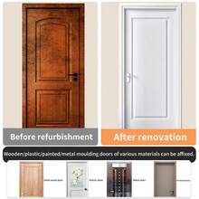 1 Cuộn Giấy Dán Tường Vân Gỗ Nhôm Tự Dính, Giấy Dán Tường Có Kết Cấu Gỗ Thật, Miếng Dán Tường Chống Thấm Nước Và Dầu Mỡ Có Thể Tháo Rời, Dễ Dàng Dán Trên Cửa, Thích Hợp Cho Phòng Ngủ, Phòng Tắm, Phòng Khách, Khung Cửa Bằng Hợp Kim Nhôm Và Gỗ Nguyên Khối - Nhiều màu - Xem 61