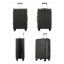 1pcs/3pcs 20/24/ 28 Inch Luggage Set Expandable Hard Shell Suitcase With Spinner Wheels The Needs Of The Whole Family On Vacation Travelers' Vacation Essentials