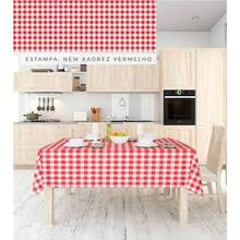 Thermal Plastic Tablecloth For 4 People / 1.50m X 1.40m - Part 3 - catur merah - View 2