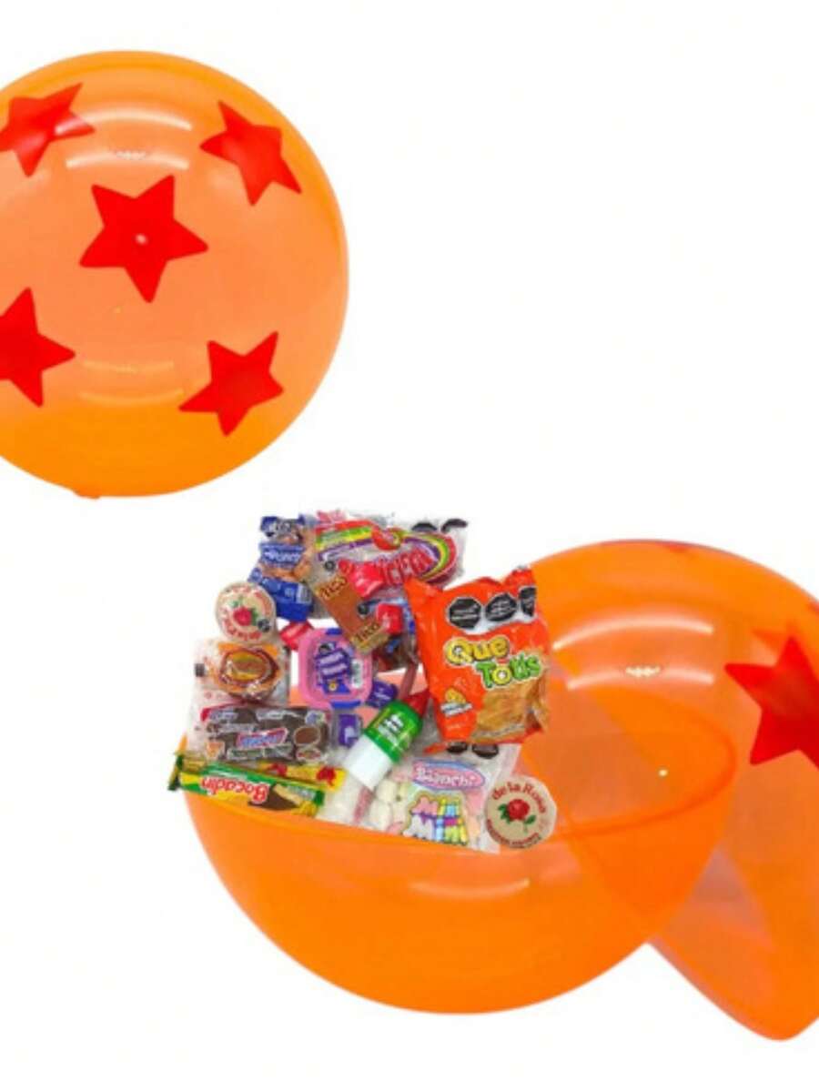 20 Dulceros Esferas Del Dragón Fiesta Recuerdos - Multicolor - Ver 1