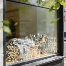 1/3 miếng dán cửa sổ hình nấm trắng và hoa dại, hình bướm dán tĩnh điện, phim dán cửa sổ không cần keo, có thể tái sử dụng, thích hợp cho nhà bếp, phòng khách, tạo sự riêng tư, trang trí nhà cửa theo phong cách đồng quê mùa xuân, quà tặng tân gia. - Nhiều màu - Xem 7