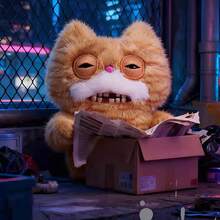 Spin Master 巷猫系列玩偶，9英寸滑稽丑陋怪兽软玩偶，皱巴巴的臭脸/汪汪叫/图弗/大眼猫/刺猬皮特/臭脸，古怪又可爱的猫咪收藏玩偶，献给爱猫人士 - Stinkface - 查看 2