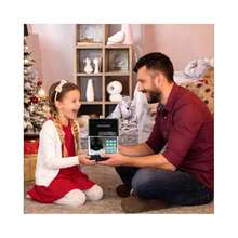 儿童迷你ATM存钱罐，可存现金、硬币和密码，适合男孩女孩，是儿童生日和圣诞节的理想玩具礼物。 - 黑色 - 查看 3