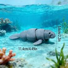 Mô hình cá nốt sần dễ thương in 3D bằng nhựa, tượng trang trí để bàn, đồ trang trí ngày lễ. - Nhiều màu - Xem 4