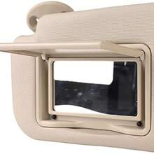 Headerbs Parasol para Automvil, PVC Prctico Lado Izquierdo del Conductor Gris Antidesgaste Visera Parasol de Alta Dureza con Reemplazo de Espejo de Vanidad para Corolla 2014 a 2019 - como se muestra en la figura - Ver 7