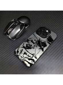 Fast EU Shipping (DE & ES)   Popular Anime One Piece Ace-Themes Creative Phone Case, Compatible With 17, 16E, 16, 15, 14, 13, 12, 11 Mini, Pro, Max, Air, X, XR, XSMAX, 8, 7 Plus Models, Matte Shockproof Phone Case - 透黑 - 查看 7