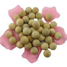 50pcs Camphor Wood Balls, Camphor Beads, Insect Repellent, Anti-Moth, Anti-Moisture, Anti-Mildew, Deodorizing, Keeps Rooms Clean And Tidy, Suitable For Long-Term Unoccupied Rooms - Apricot - View 10