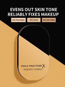 Max Factor Facefinity Polvo Compacto de Base 10g - 02 Marfil - 002 Marfil - Ver 2