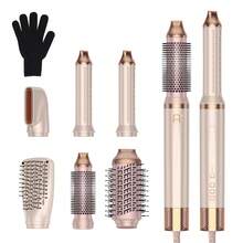 UKLISS 6-In-1 Hot Brush, Hot Air Brush, Air Curler, Straightening Brush Multi-Function Styler - 110K RPM Brushless Motor | Salon-Quality Curls/Straightening, Hair Brush Smoothing, Volume - EU F Type Plug(220-240V) - View 13