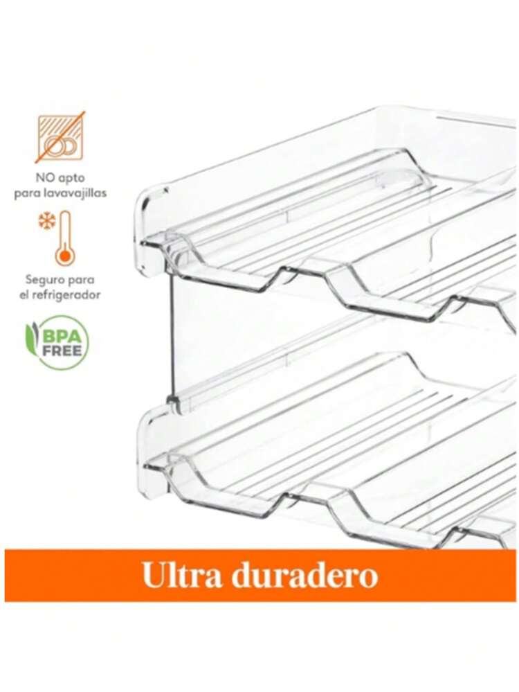 Stackable Can Rack Organizer - 透明 - 查看 4