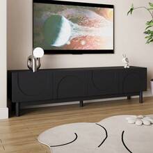 Television Stands & Entertainment Centers - Black - View 4