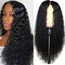 28 Inch Black Natural Wavy Cornrow Wigs With Bangs, High Temperature Fiber, Adjustable Cap For Beginners - Natural & Black - View 1