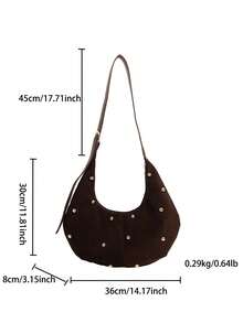 2023新款时尚优雅新月形棒球包