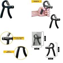 Tayga fortalecedor de mano ajustable resistencia hasta 88 lb - como se muestra en la figura - Ver 1