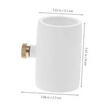 CYPN5 Piezas Conector De Pvc Con Boquilla Señor De Latón 1/2" Rosca Externa Para Sistema De Nebulización Al Aire Libre Enfriamiento Fácil InstalaciónFashion - 213470796 - Ver 3