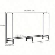 Firewood Racks - Black - View 5