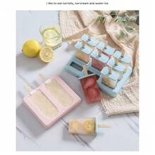 1pc DIY Ice Pop Mold, Homemade Ice Cream Mold, Popsicle Mold, Ice Lolly Mold - Multicolor - View 3