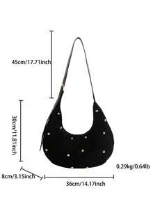 New Stylish & Luxurious Crescent Moon Baseball Bag