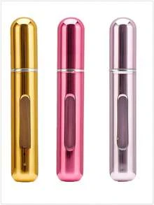 8ml Refillable Perfume Atomizer Bottle, Bottom Refill Design, Convenient For Carrying Perfume On The Go, Reusable Spray Bottle, Suitable For Beach, Travel, Unisex - 8ml - View 69