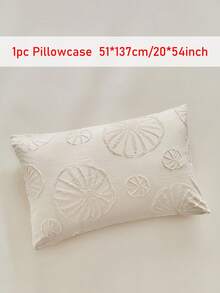 半件装卡其色波西米亚风簇绒纹理枕套，复古田园风树叶图案枕套，适用于卧室、客厅，波西米亚家居装饰，柔软透气，可机洗，四季皆宜，不含枕芯 - 卡其色 - 查看 12