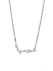 1件阿拉伯爱情项链，18K镀金，闪亮灵性颈链，伴娘礼物，闺蜜/闺蜜/伴娘饰品 - 1 - 查看 10