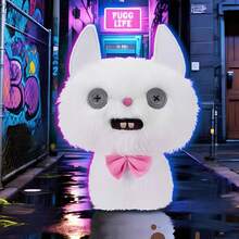 Spin Master Alley Cats Series Plush Toy, 9 Inch Funny Ugly Monster Stuffed Animal With Human-Like Teeth, Holiday Birthday Collectible Gift For Kids, Teens, Adults & Plush Fans - Prickly Pete - View 2