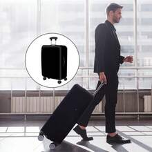 Protector de Equipaje para Maletas - Funda Protectora de Equipaje LavableProtector de Maletas de Viaje Impermeable y A Prueba de Polvo, Funda de Equipaje Lavable, para Maletas de 26-28 Pulgadas Negro - #7 l (equipaje de 26 a 28 pulgadas) - Ver 3