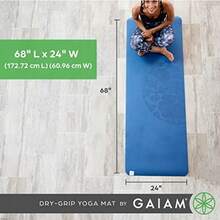 - Alfombrilla de Yoga de Agarre seco, 5 mm de Grosor, Antideslizante, para Ejercicios y Ejercicios de Fitness estndar o Caliente, Pilates, y Entrenamientos en el Piso, Soporte Acolchado, Capa - camuflaje - Ver 7