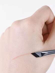 1支斜角眼线刷，超细斜角刷头，扁平斜角眉刷，精准细节刷，适用于眼部及下眼部妆容、眉部、眼影，螺旋刷，赠品 - 彩色 - 查看 4