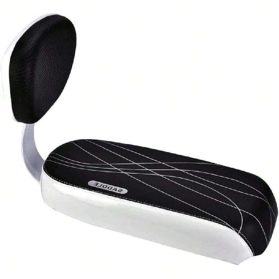 Asiento Trasero Universal para Bicicleta Portabebés de  con Cojín Respaldo Reposabrazos y Reposapiés para Niños,39944123 - Multicolor - Ver 1