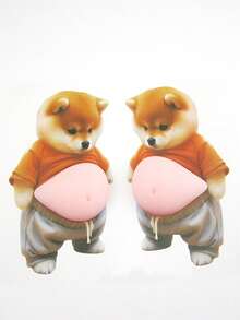 可爱金色闪光贴纸 - 浅色设计，适用于手机壳、笔记本、工艺品、相册、3D立体贴纸、涂鸦贴纸、糖果水滴贴纸、普通贴纸、贴纸簿 - 彩色 - 查看 10