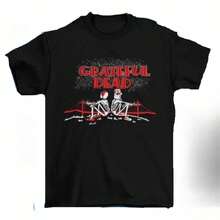 1988 Grateful Deads Tour T Shirt Vintage - 黑色 - 查看 1