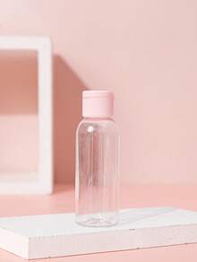 1 Set Of 6-Piece Travel Dispensing Bottle, Portable Travel Dispensing Bottle, Press-Type Plastic Dispensing Bottle, Empty Bottle Set, Cosmetic Plastic Bottle