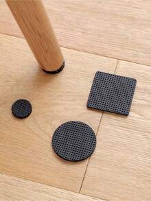 30/15 Pcs Anti-Slip Furniture Pads, Self-Adhesive Furniture Pads - Cut To Fit Anti-Scratch Floor Protectors For Hardwood Floors, Durable Anti-Slip Furniture Pads For Chairs, Tables, Appliances - Prevent Damage And Floor Protection, Chair Leg Floor Protectors - 多色的 - 查看 10