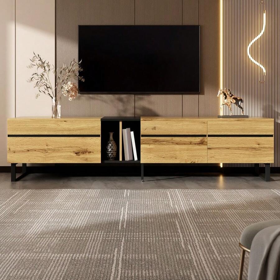 Television Stands & Entertainment Centers - Khaki - View 1