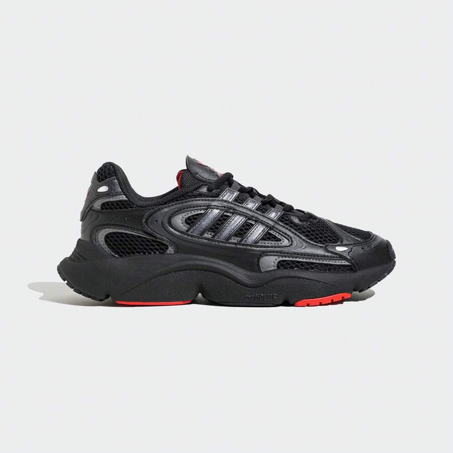Adidas 男女通用时尚轻便舒适休闲跑步运动鞋 ID2895 - 黑/灰 - 查看 1